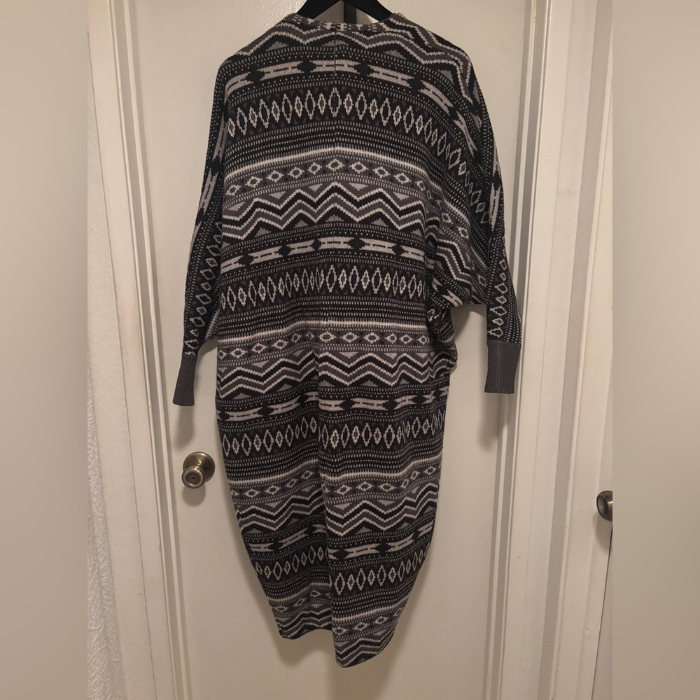 Haute Hippie 'Fairisle' Long Merino Cardigan - Picture 3 of 7